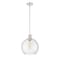 Z-Lite Margo 1 Light Pendant, Polished Nickel And Clear Seedy 7501P14-PN - alternate 1